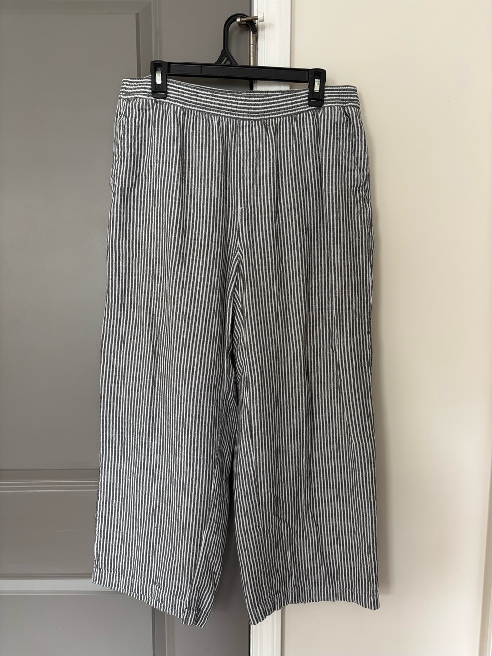 Old Navy Striped Linen Pants w/ Drawstring